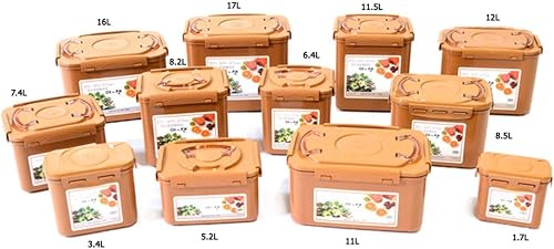 Kimchi & Sauerkraut Fermentation Container, 0.45 gal