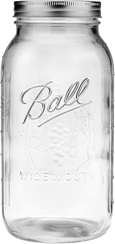 Ball Wide Mouth Half-Gallon (64 oz) Jar