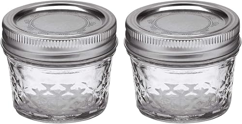 Ball 4 oz Quilted Jelly Jars, Set of 2