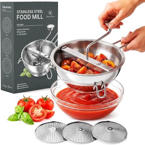 Hungry Artisan 3-Disc Stainless Food Mill
