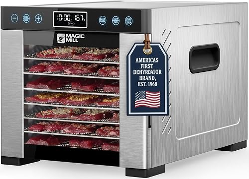 Magic Mill Pro 7-Tray Stainless Food Dehydrator