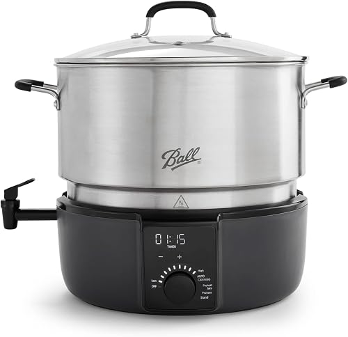 Ball EasyCanner Electric Water Bath Canner, 21-Quart